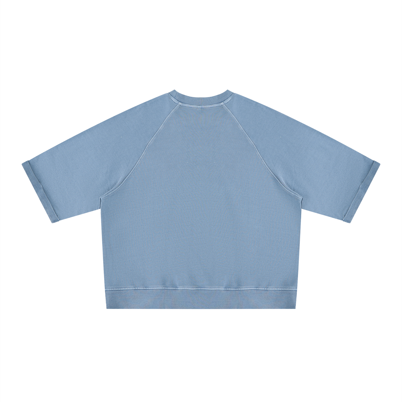 Z Vintage Wash Boxy Short Sleeve Sweatshirt