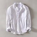 Men's Casual Stand Collar Shirt