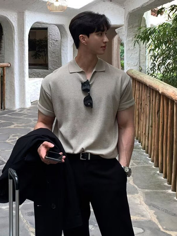 Men's polo shirts short-sleeved T-shirts