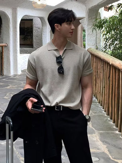 Men's polo shirts short-sleeved T-shirts