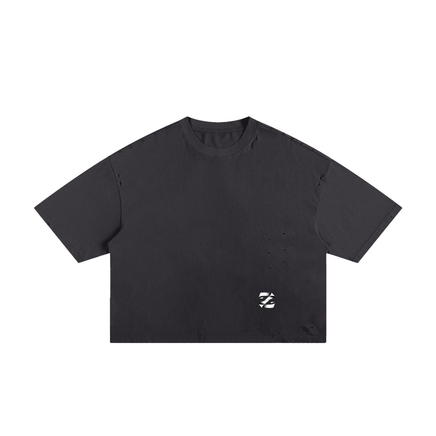 Z Frayed Boxy Tee