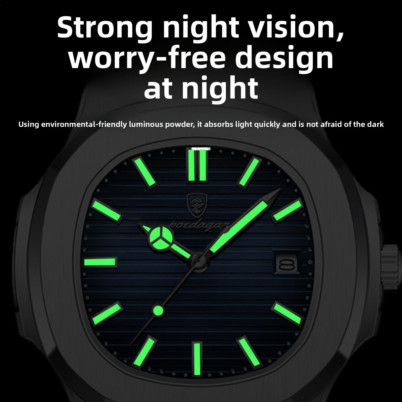 Waterproof Calendar Mens Quartz Watch