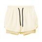 Men's Quick-Dry Fitness Shorts Double-Layer Athletic Design