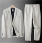 Linen suit set