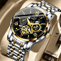 Automatic Quartz Hollow Retro Mens Watch
