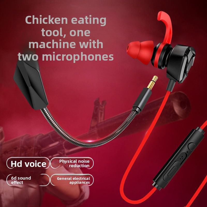Wired In-Ear Gaming Headphones with Microphone