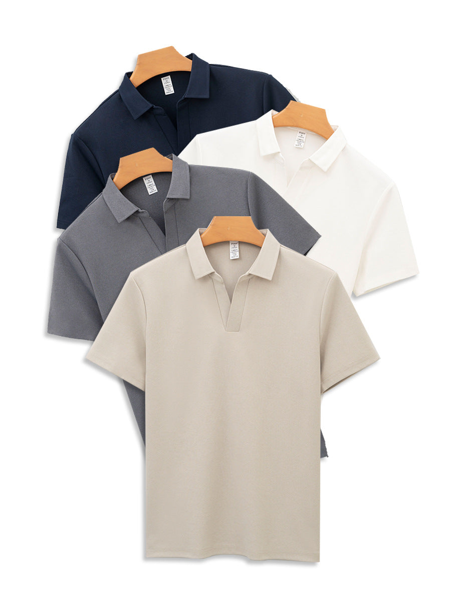 Professional Sports Polo Shirt with Seagull Collar