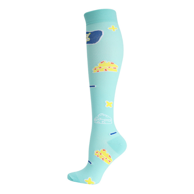 Nylon Compression Socks for Running Cycling Yoga