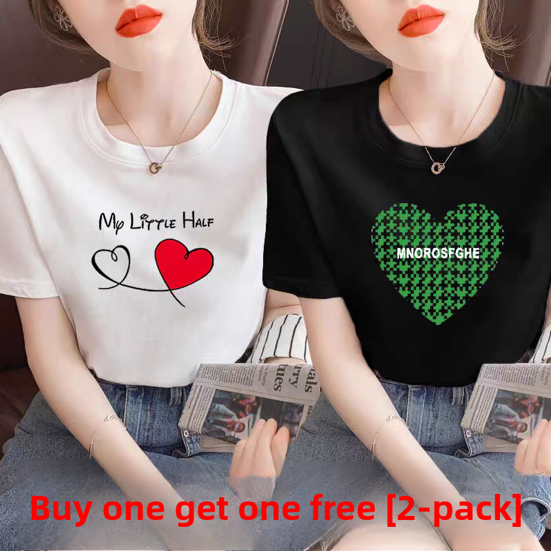 Loose Plus Size Womens T-Shirts