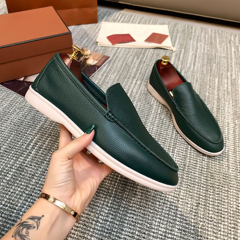 Mens Slip-On Loafers Comfortable Casual Shoes