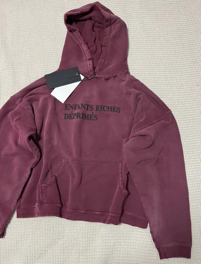 Slogan Print Hooded Sweatshirt