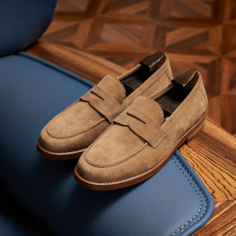 Mens Leather Loafers