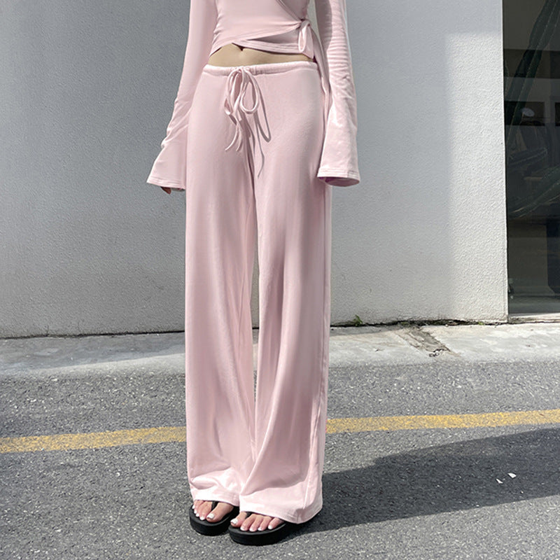 Womens Casual Long Sleeve Top and Pants