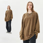 Retro men's long-sleeved T-shirt