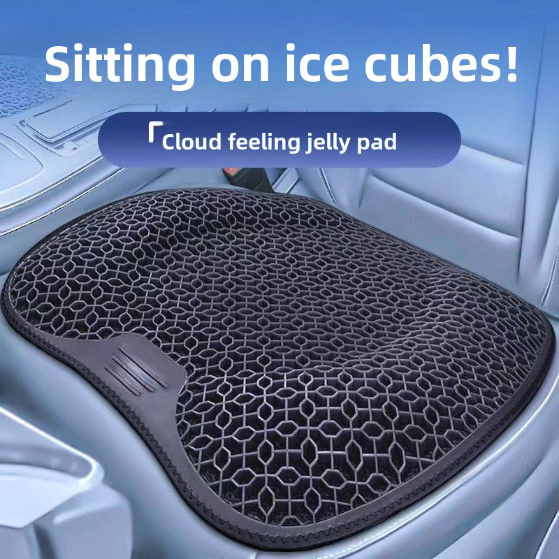 Gel Seat Cushion for Cars, Honeycomb Chair Pad for Office Chairs