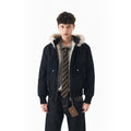 Heavyweight Cotton Canvas Jacket with Detachable Hood