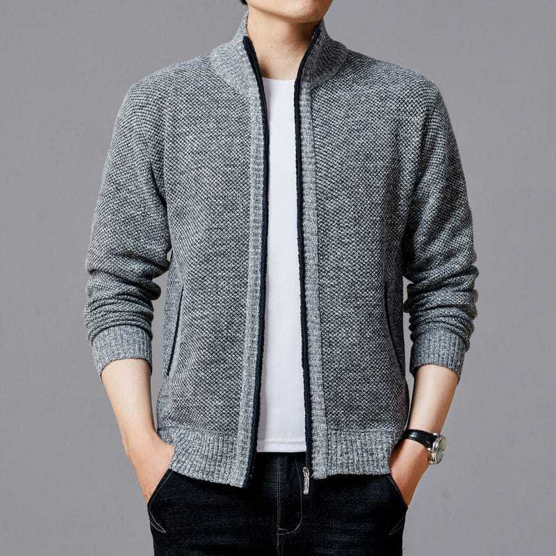 Mens Knit Cardigan