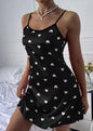 Lace-trimmed camisole nightdress