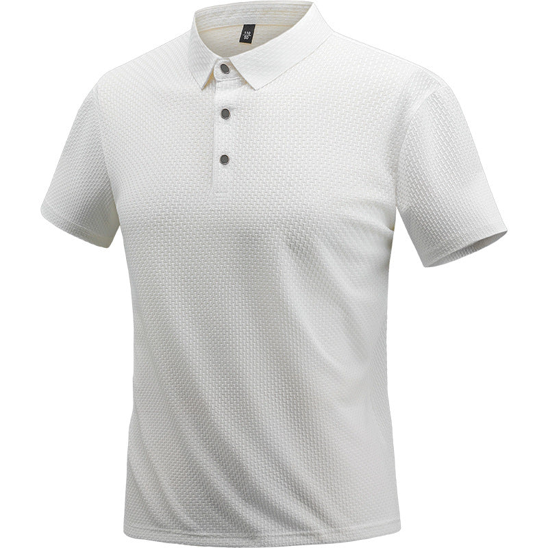 Mens Stretch Breathable Polo Shirt