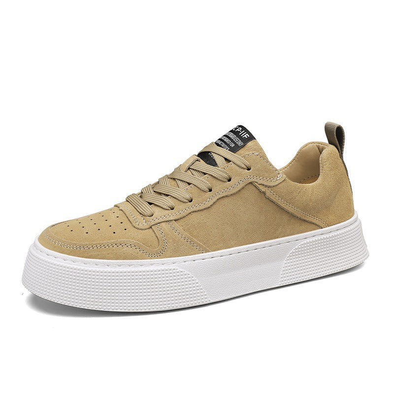 Men's Leather Casual Sneakers