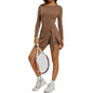 Long Sleeve Tennis Skirt Set