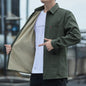 Men's thick and warm long-sleeved shirt