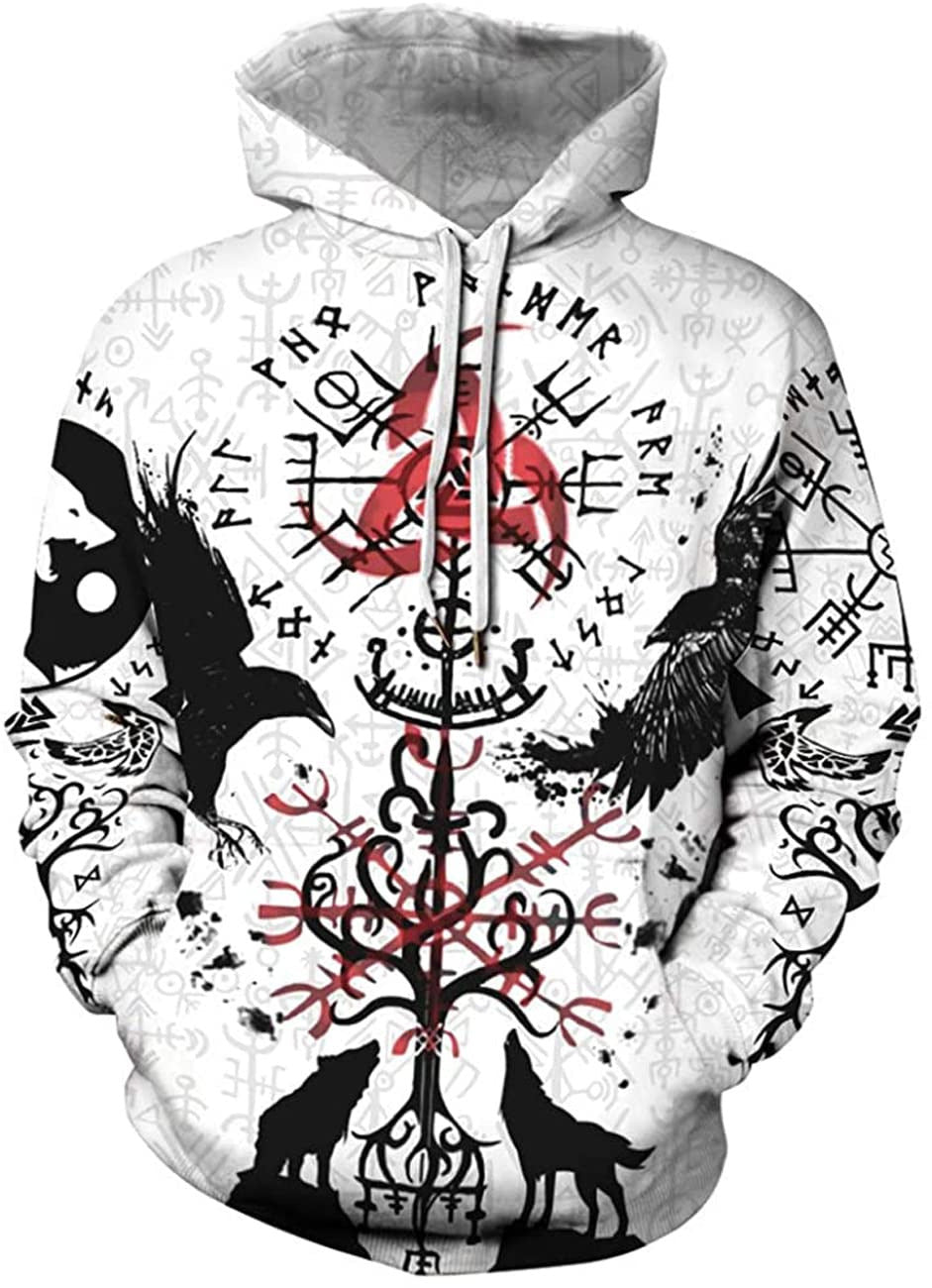 3D Digital Printing Hooded Sweater