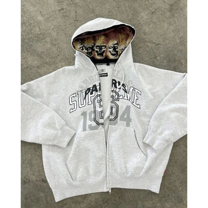 Pullover with jacquard pattern in English
