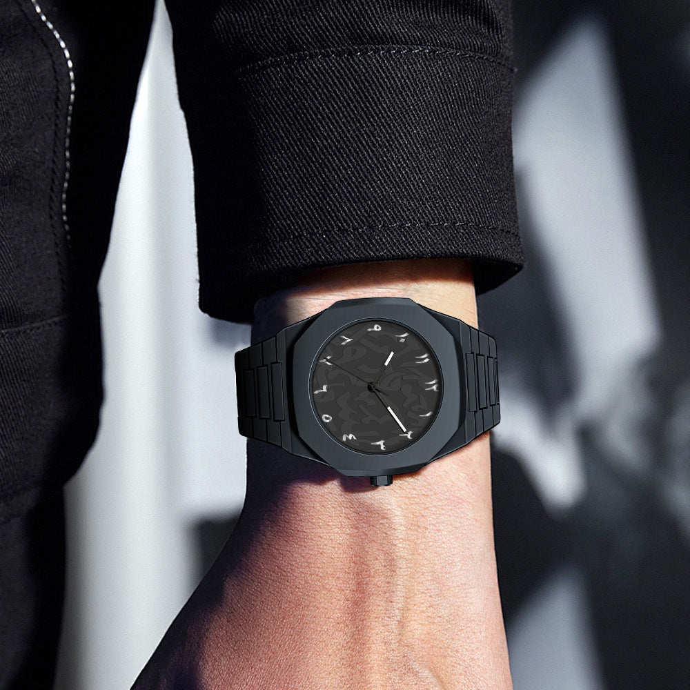 Waterproof Arabic Quartz Watch