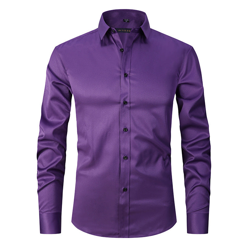 Mens Four Way Stretch Business Shirt