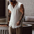 Cotton Linen Sleeveless Vest