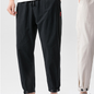 Straight Casual Trousers Loose Linen Cropped Sports Men's Pants
