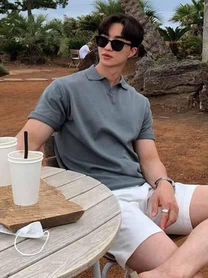 Men's polo shirts short-sleeved T-shirts