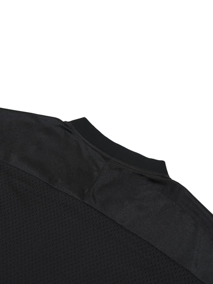 Oversized Mesh V-Neck Soccer Jersey