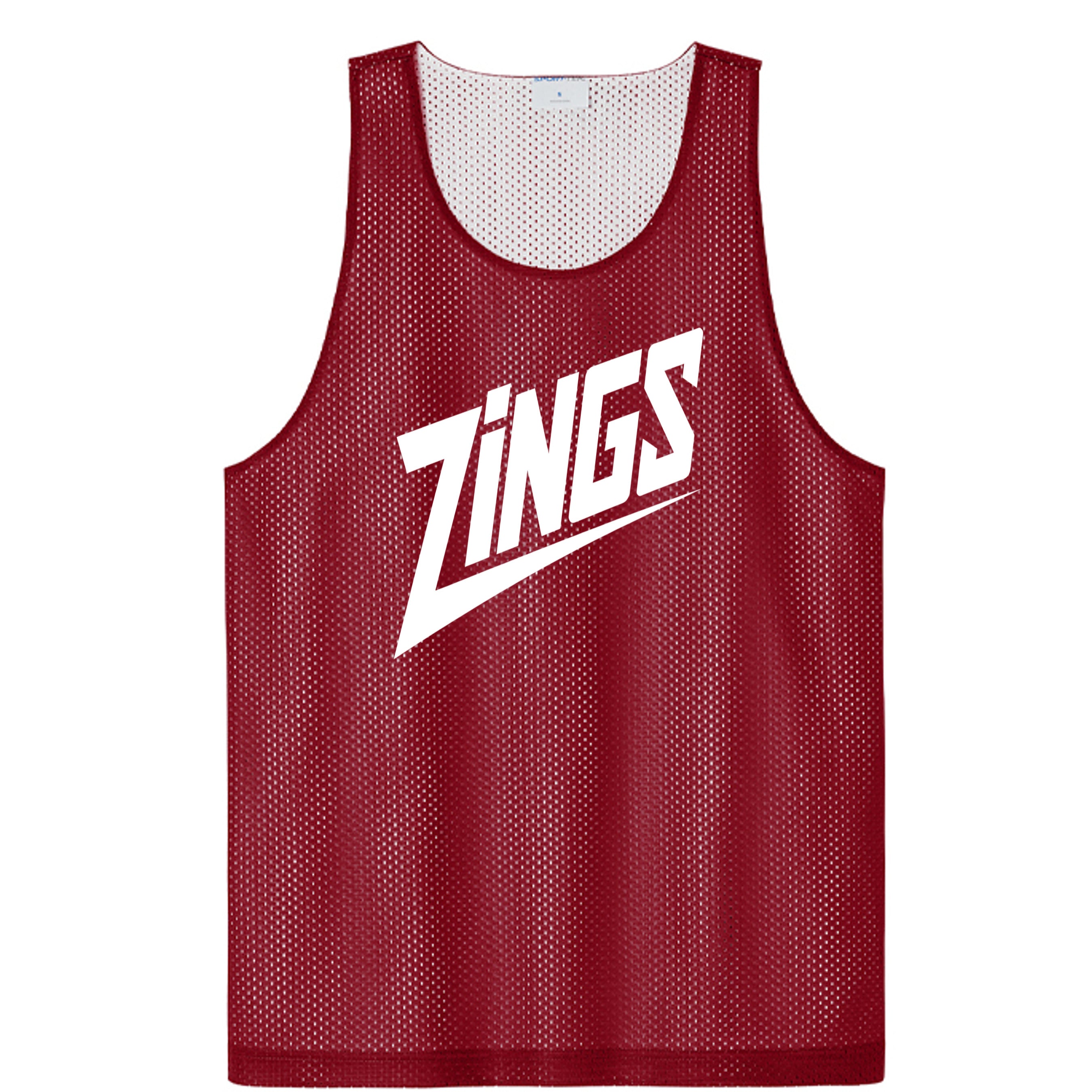Deep Red/ White - ST5000 - FRONT