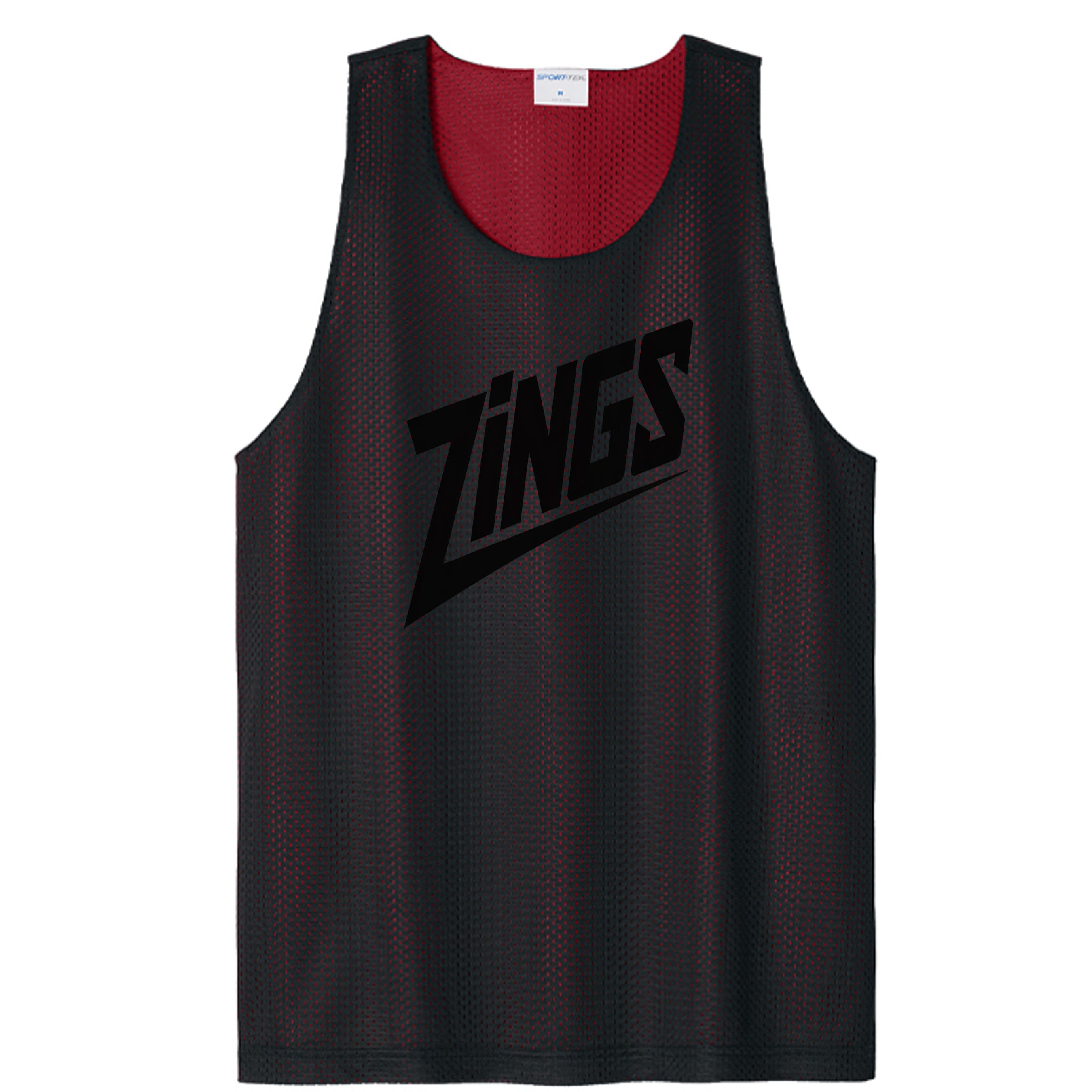 Black/ Deep Red - ST5000 - FRONT