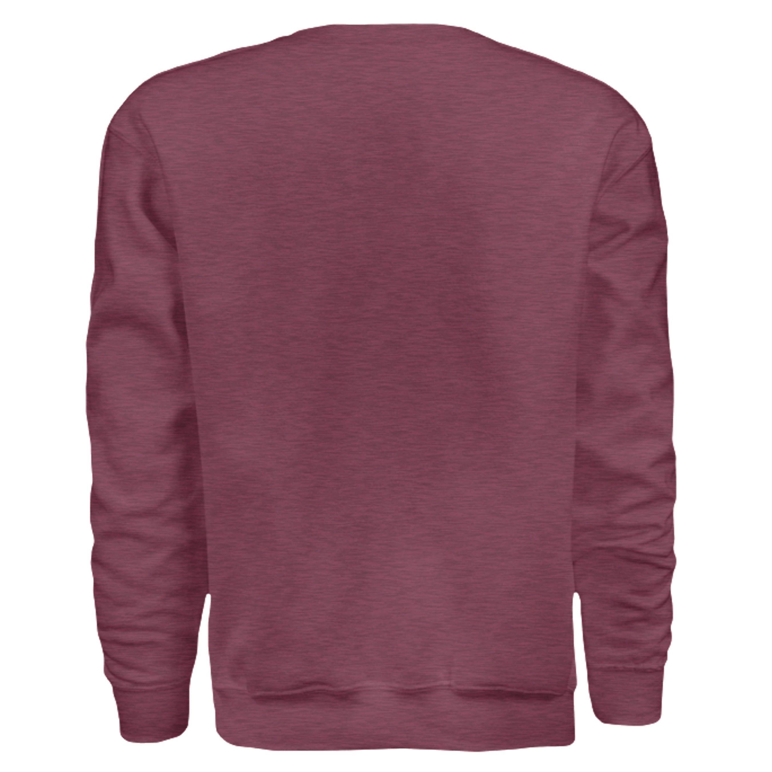 Heather Sport Dark Maroon - G180 - BACK