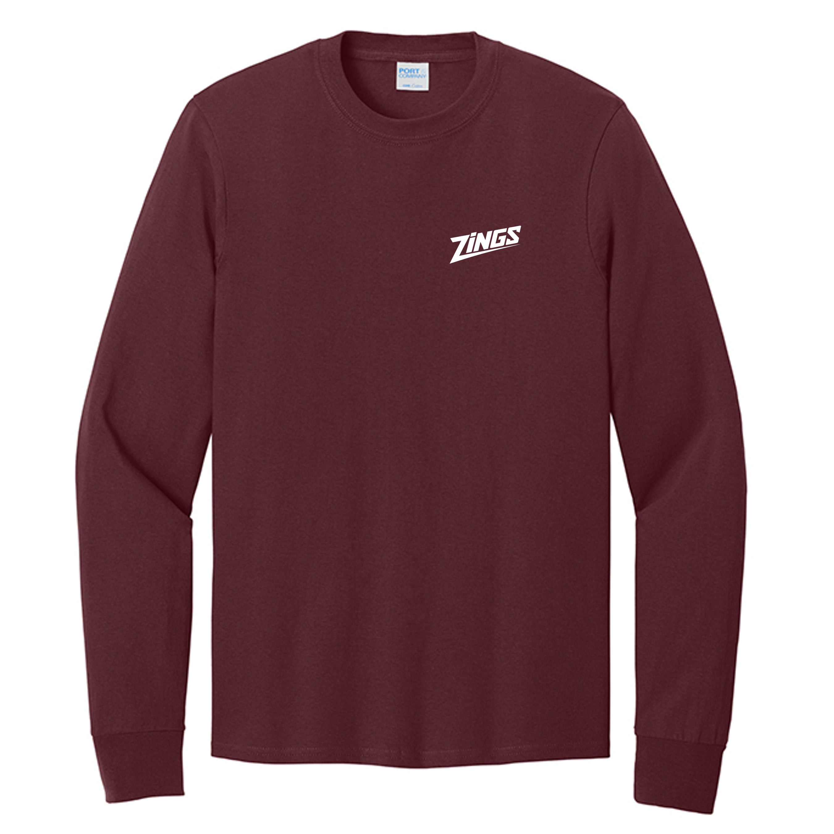 Athletic Maroon - PC54LS - FRONT