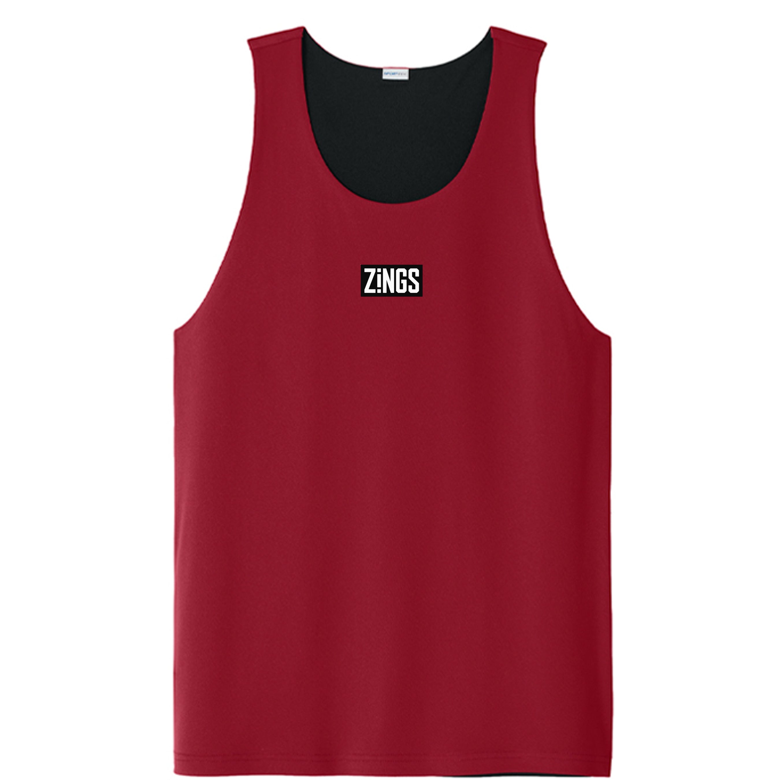 Deep Red/ Black - ST551 - FRONT